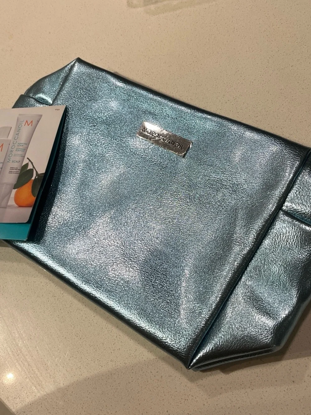 Moroccanoil metallic teal